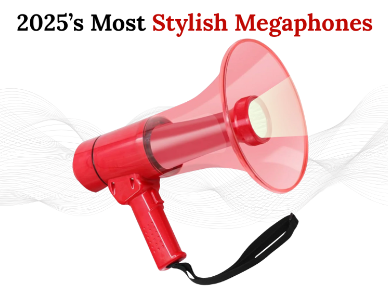stylish megaphones