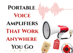 Portable Voice Amplifiers That Work Anywhere You Go
